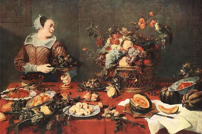 Frans Snyders The Fruit Basket china oil painting image